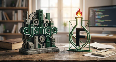 مقایسه flask با django