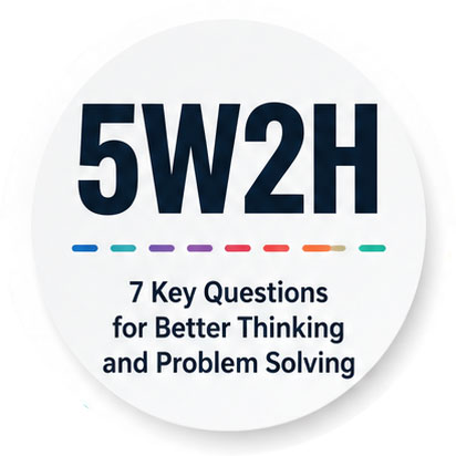 5w2h چیست؟ اصول حل مسئله