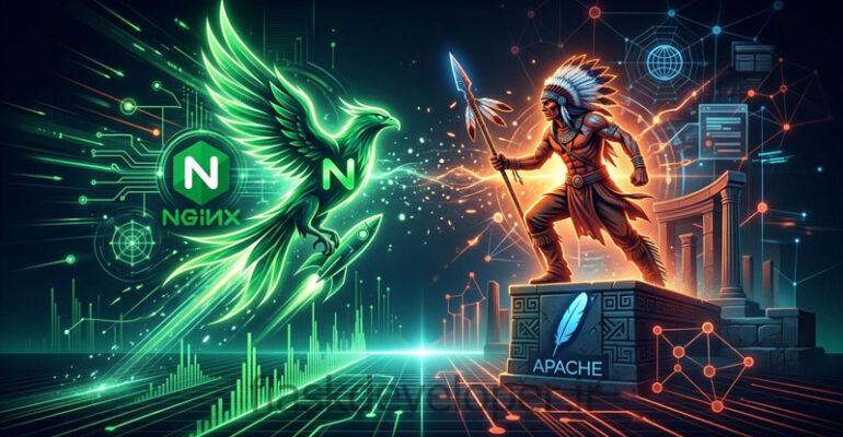 مقایسه nginx با apache
