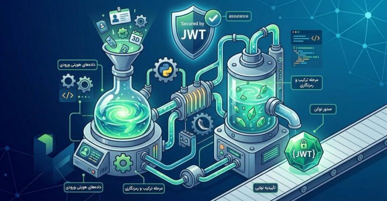 ساخت توکن jwt در flask