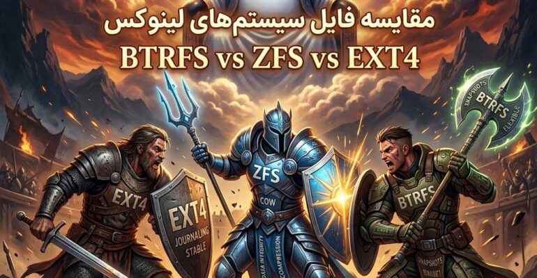 مقایسه فایل سیستم های لینوکس